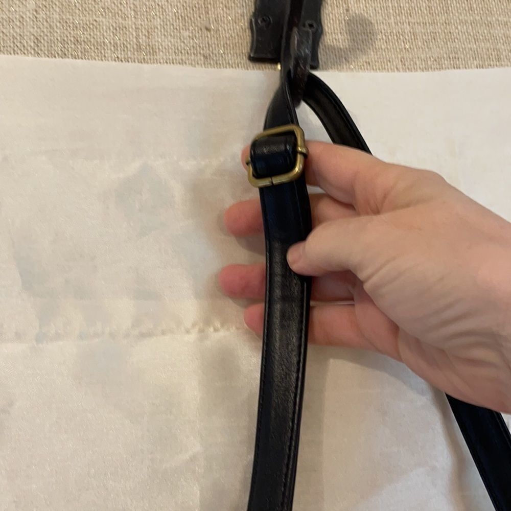 T-shirt & Jeans black crossbody bag with tassels - Picture 4 of 6